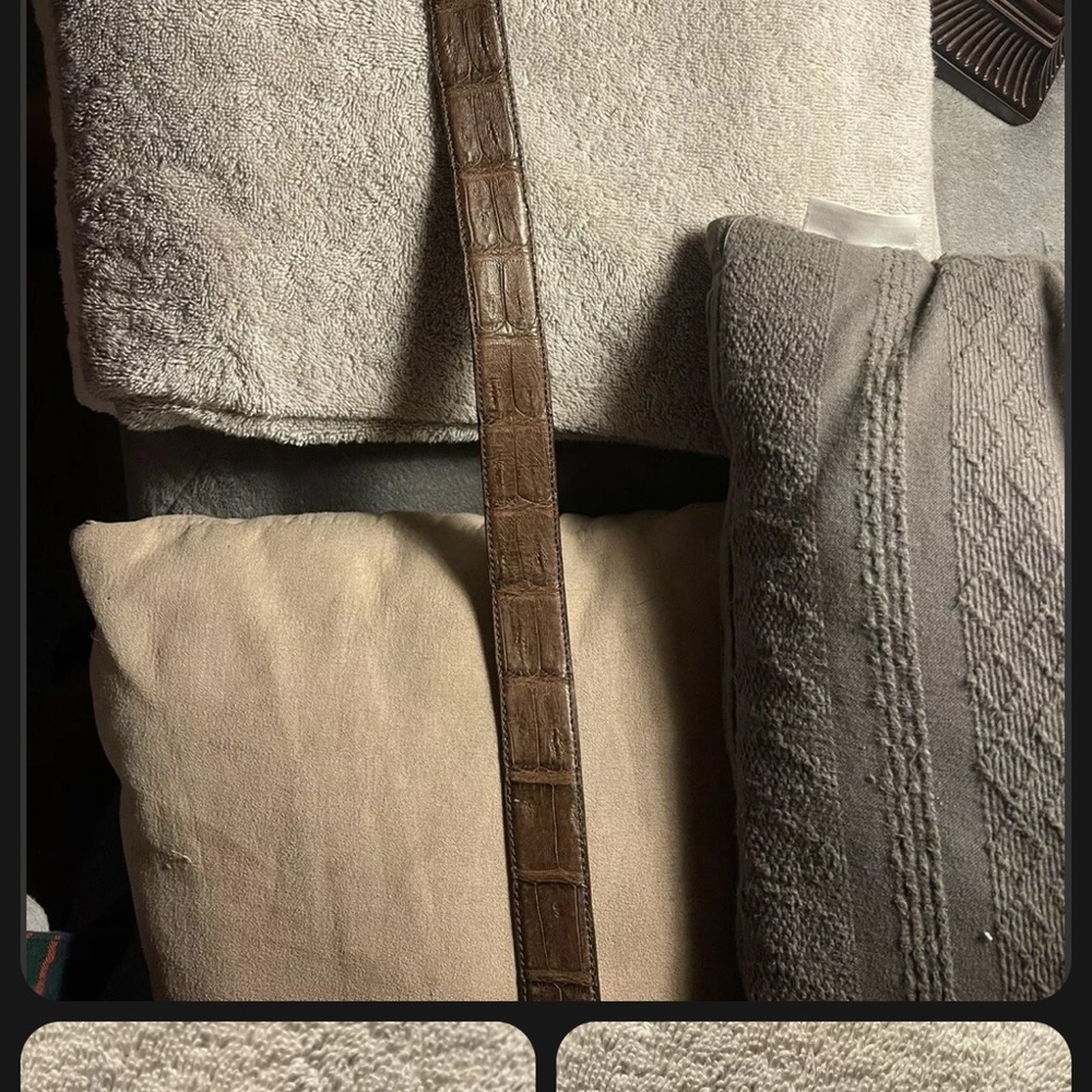 Tardini Genuine Caiman Crocodile made in Italy size 44